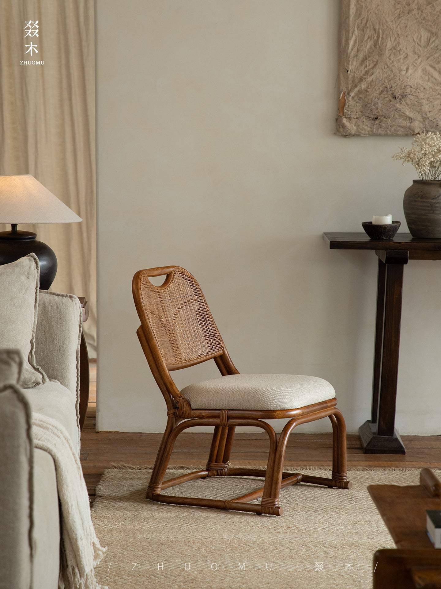 handcrafted rattan furniture, artisan bamboo chair, tropical rattan decor, natural rattan collection, handmade bamboo furniture, sustainable rattan furniture, Piexlculpt Studio, tropical home decor, custom rattan furniture, lifetime care furniture