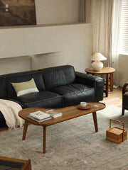 crescent coffee table, asymmetric table, solid wood furniture, handcrafted wood table, sculptural coffee table, organic furniture, wabi sabi furniture, minimalist furniture, piexlculpt studio