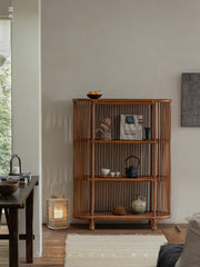 rattan furniture, handwoven rattan shelf, southeast asian furniture, wabi sabi rattan, cane bookshelf, tropical minimalist decor, handcrafted bamboo shelf, natural woven furniture, sustainable home decor, piexlculpt studio