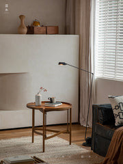 hans tray table, solid wood side table, detachable tea table, nordic style table, handcrafted furniture, piexlculpt studio, minimalist wooden furniture, organic design furniture, solid wood round table