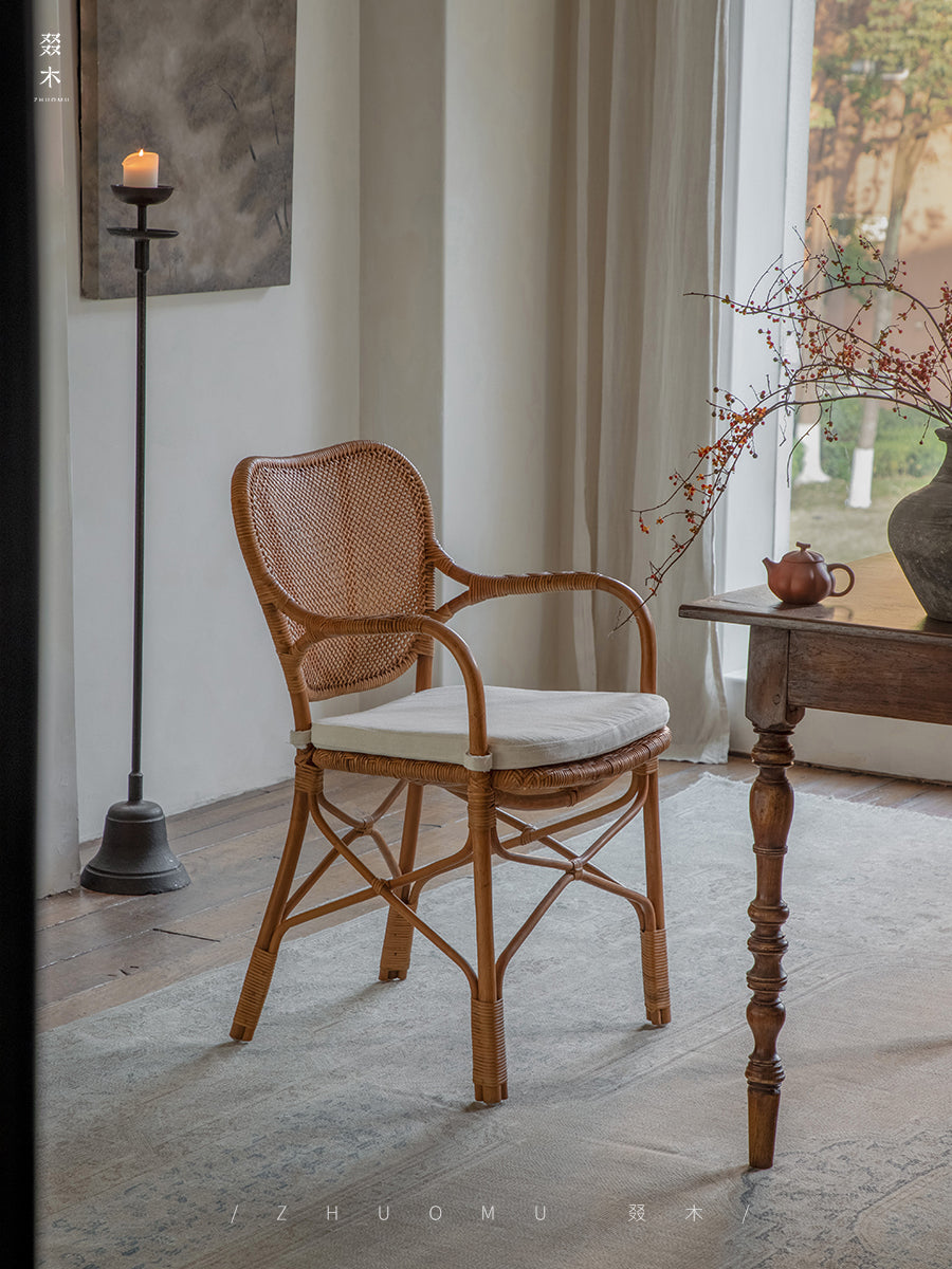 handcrafted rattan furniture, artisan bamboo chair, tropical rattan decor, natural rattan collection, handmade bamboo furniture, sustainable rattan furniture, Piexlculpt Studio, tropical home decor, custom rattan furniture, lifetime care furniture