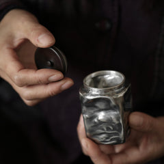 Kura Silver Canister