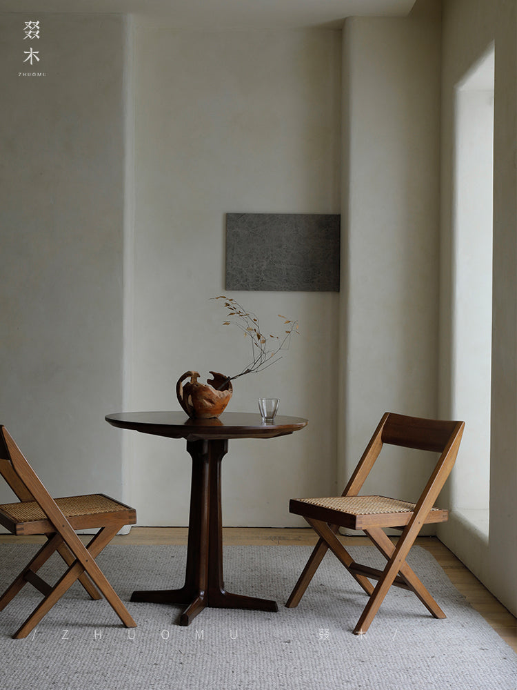 Chandigarh chair, rattan wood furniture, modernist wooden furniture, handwoven armchair, solid wood dining chair, minimalist home decor, mid-century design