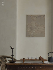 wabi tea tray, solid wood tea board, gongfu tea tray, japanese wabi sabi decor, piexlculpt studio, minimalist wood tray, zen tea table accessory, rustic wood serving board, handcrafted tea ceremony set, wooden tea display