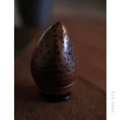 Bamboo Root Tea Caddy