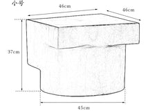 wood coffee table, solid wood center table, modular coffee table, geometric wooden table, sculptural wood furniture, handmade wood coffee table, modern solid wood furniture, rustic wooden decor, artisan wood table