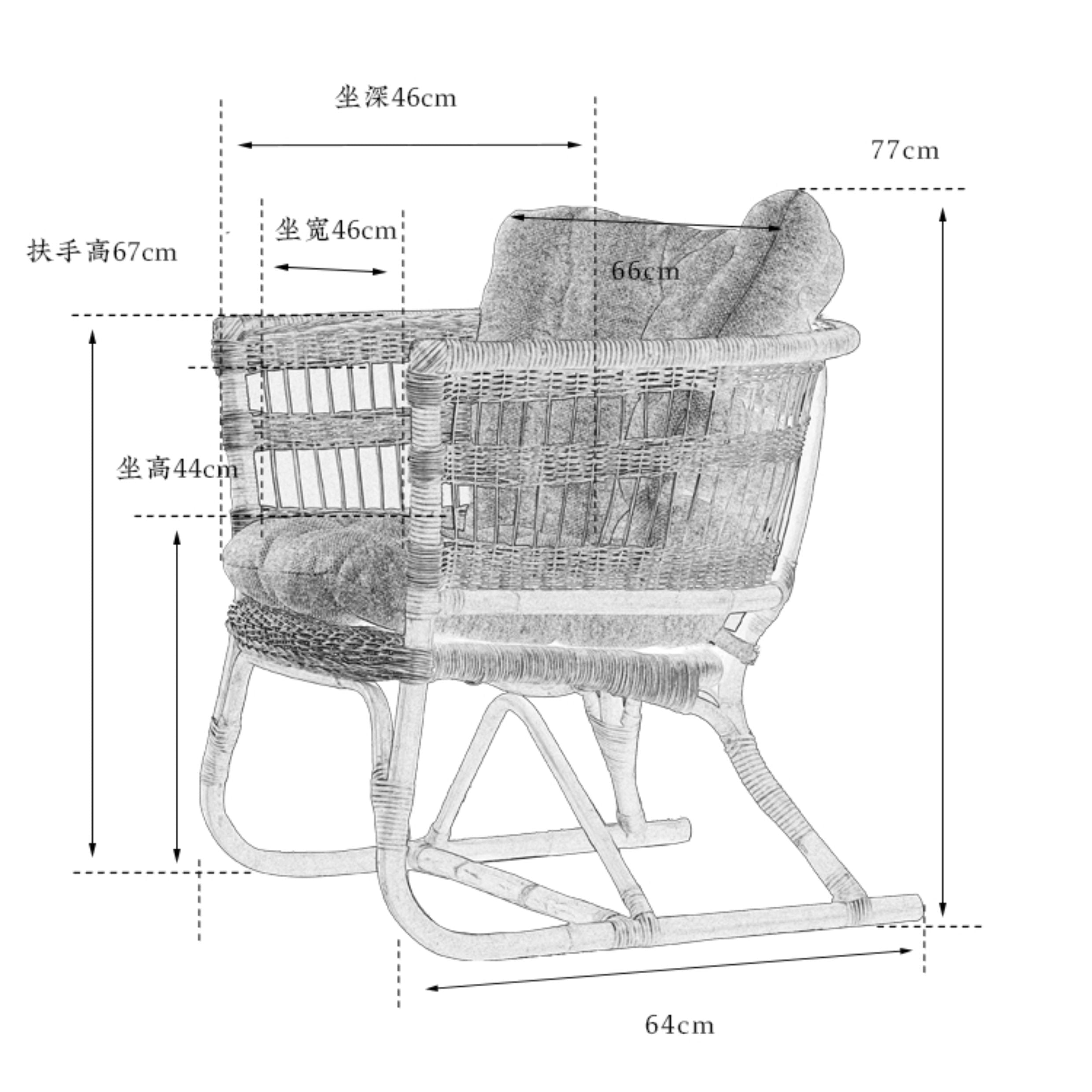 rattan armchair, rattan lounge chair, handwoven rattan furniture, natural rattan chair, outdoor rattan seating, bohemian interior design, handcrafted rattan armchair