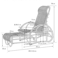 rattan recliner, rattan lounge chair, handwoven rattan furniture, vintage rattan chair, bamboo recliner, natural rattan seat, handcrafted rattan lounger, boho rattan furniture, southeast asian furniture