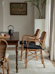 handcrafted rattan furniture, artisan bamboo chair, tropical rattan decor, natural rattan collection, handmade bamboo furniture, sustainable rattan furniture, Piexlculpt Studio, tropical home decor, custom rattan furniture, lifetime care furniture