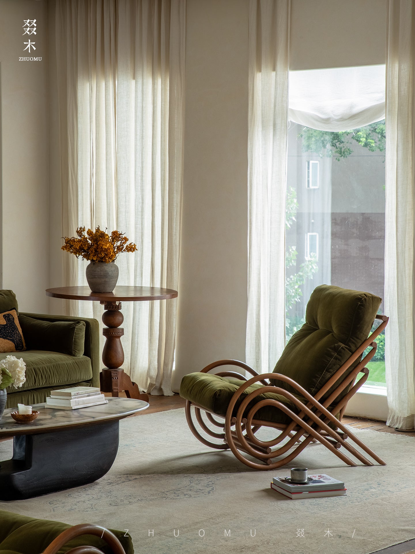 rattan lounge chair, rattan recliner, handwoven rattan chair, vintage rattan furniture, bamboo lounge chair, natural rattan seat, handmade rattan relax chair, boho rattan chair, southeast asian furniture, wabi-sabi decor