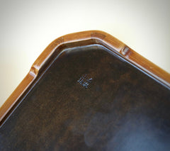 The Ryo Bamboo Tea Tray by Piexlculpt features a handcrafted dual-layer bamboo structure designed to separate dry and wet areas. Perfect for traditional tea ceremonies, it reflects the calm simplicity