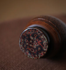 Bamboo Root Tea Caddy