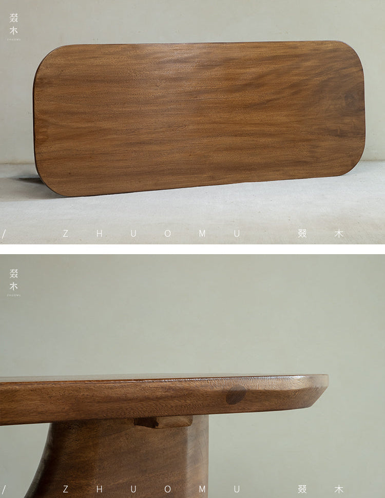 koi table, sculptural wood table, solid wood tea table, organic furniture, handcrafted furniture, piexlculpt studio, wabi sabi furniture, japanese design table, long wooden desk, art furniture