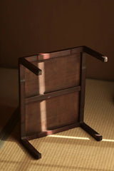 bamboo tea table, pearwood tea table, handcrafted bamboo furniture, gongfu tea stand, tea ceremony furniture, japanese low table, wood engraving art, Piexlculpt Studio, natural home decor, tea tray table