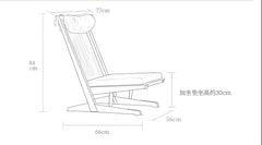 naka lounge chair, japanese recliner, wabi sabi furniture, george nakashima chair, solid wood armchair, minimalist wood chair, handmade wooden furniture, linen cushion chair, modern japanese furniture, piexlculpt