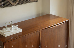 mid century tall cabinet, teak storage cabinet, danish modern furniture, solid teak credenza, handcrafted wood furniture, mcm storage unit, vertical teak cabinet, minimalist wood cabinet, solid wood furniture