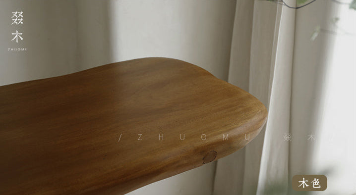 satori console table, sculptural wood table, wabi sabi furniture, zen furniture, piexlculpt studio, solid wood hallway table, organic wood design, handcrafted entry table, japanese minimalist furniture, wood sculpture furniture