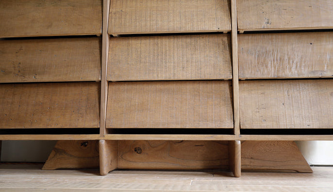 solid wood cabinet, reclaimed wood sideboard, vintage wood furniture, handmade wood storage, rustic sideboard, wabi-sabi furniture, reclaimed timber furniture, artisan wood cabinet, boho wood decor