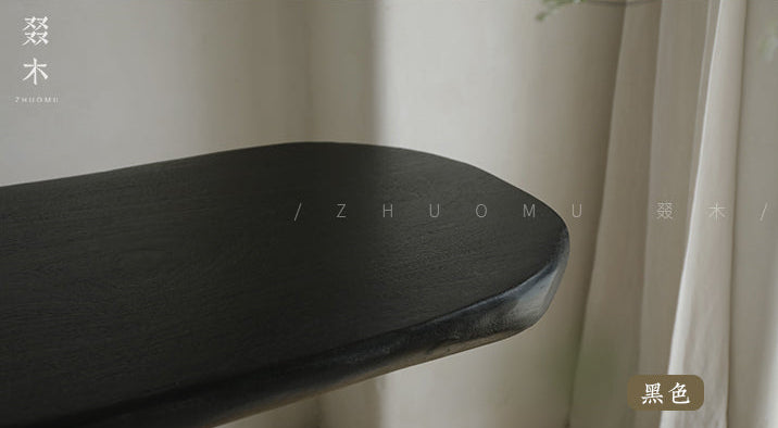 satori console table, sculptural wood table, wabi sabi furniture, zen furniture, piexlculpt studio, solid wood hallway table, organic wood design, handcrafted entry table, japanese minimalist furniture, wood sculpture furniture