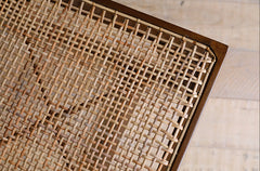 Chandigarh chair, rattan wood furniture, modernist wooden furniture, handwoven armchair, solid wood dining chair, minimalist home decor, mid-century design