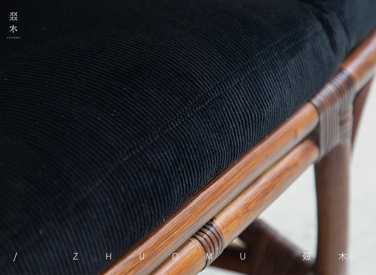 rattan loveseat, rattan sofa, rattan daybed, handwoven rattan furniture, natural rattan couch, double seat sofa, bohemian interior design, handcrafted lounge furniture