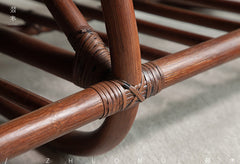 rattan daybed, rattan bench, handwoven rattan furniture, bamboo bench, natural rattan decor, rattan bedroom furniture, artisan rattan furniture, boho rattan bench, handcrafted rattan seating