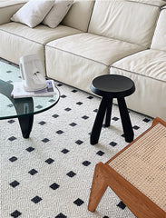 koto stool, round wood stool, japanese minimalist furniture, wabi sabi furniture, solid wood stool, handmade wooden furniture, accent stool, piexlculpt studio, modern wood decor, small wooden stool