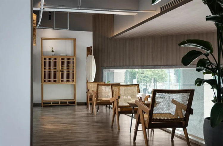 Chandigarh chair, rattan wood furniture, modernist wooden furniture, handwoven armchair, solid wood dining chair, minimalist home decor, mid-century design