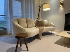 koto stool, round wood stool, japanese minimalist furniture, wabi sabi furniture, solid wood stool, handmade wooden furniture, accent stool, piexlculpt studio, modern wood decor, small wooden stool