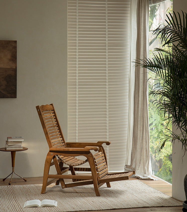 solana lounge chair, teak recliner, wabi sabi furniture, japanese minimalist chair, solid wood lounge chair, handcrafted teak chair, piexlculpt studio, modern tropical furniture, indoor outdoor chair, sustainable wood design