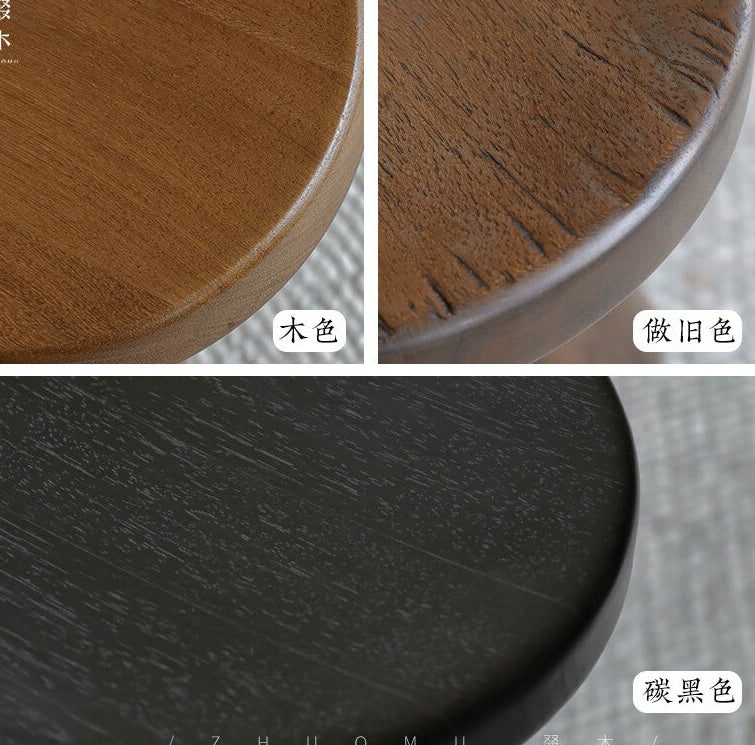 koto stool, round wood stool, japanese minimalist furniture, wabi sabi furniture, solid wood stool, handmade wooden furniture, accent stool, piexlculpt studio, modern wood decor, small wooden stool