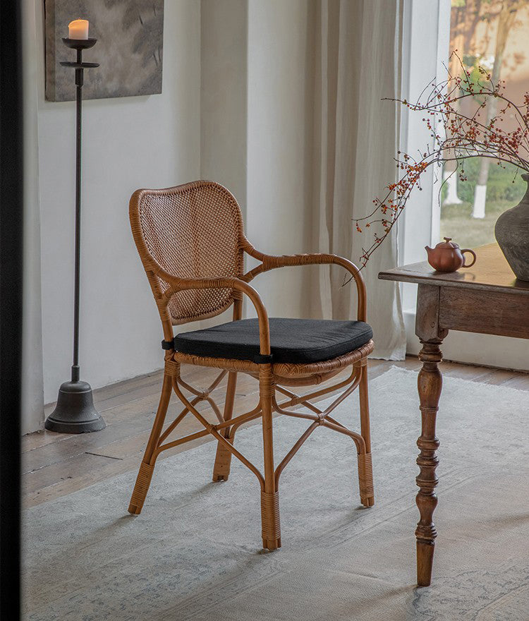 handcrafted rattan furniture, artisan bamboo chair, tropical rattan decor, natural rattan collection, handmade bamboo furniture, sustainable rattan furniture, Piexlculpt Studio, tropical home decor, custom rattan furniture, lifetime care furniture