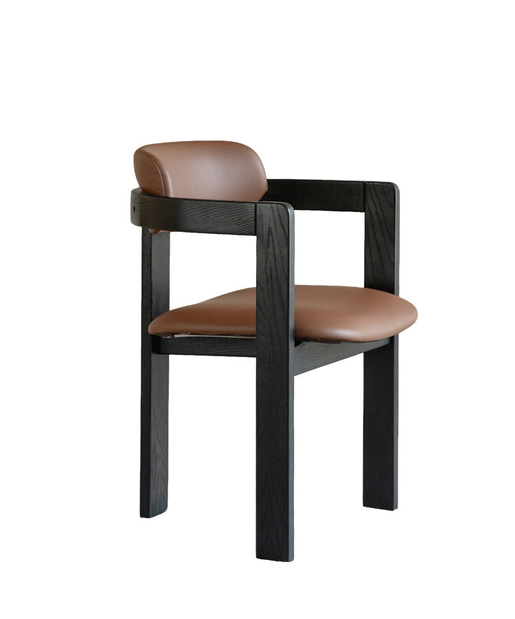 marais dining chair, boucle dining chair, french vintage furniture, mid century dining chair, solid wood chair, upholstered chair, wabi sabi furniture, piexlculpt studio, cozy minimalist furniture, modern farmhouse chair