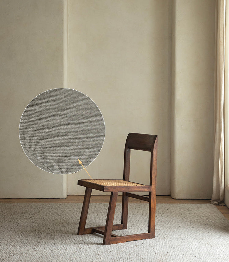 Chandigarh chair, rattan wood furniture, modernist wooden furniture, handwoven armchair, solid wood dining chair, minimalist home decor, mid-century design