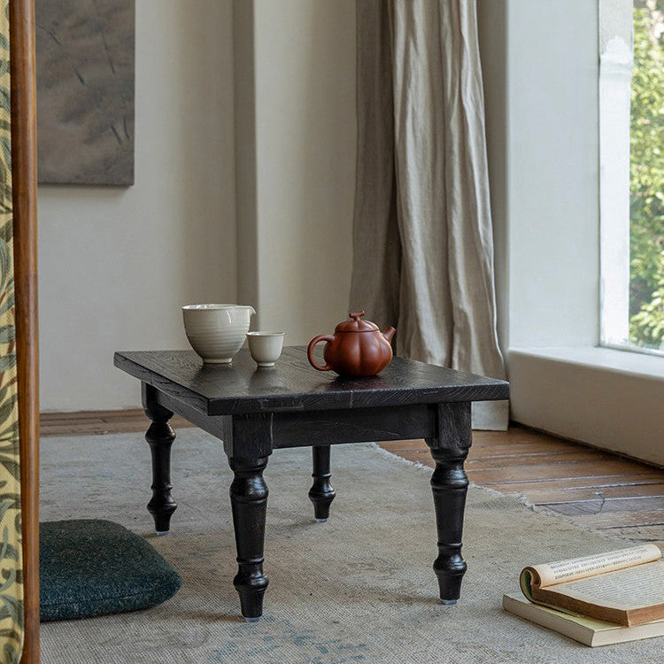 haru tea table, solid wood low table, japanese wabi sabi furniture, handcrafted tea table, minimalist wooden table, zen furniture, piexlculpt studio, meditation table, rustic teak low table, japanese style tea furniture