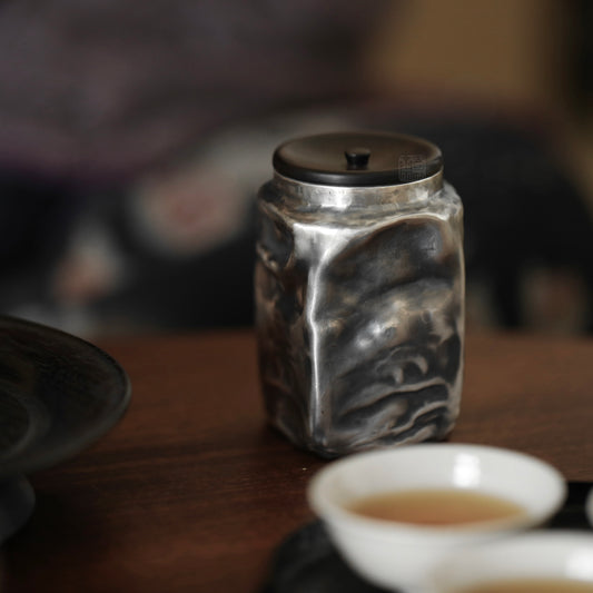 Kura Silver Canister