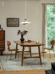 asa dining table, solid teak table, wabi sabi furniture, japanese minimalist dining table, handcrafted wood table, scandinavian furniture, piexlculpt studio, modern teak table, zen interior furniture, long wood dining table