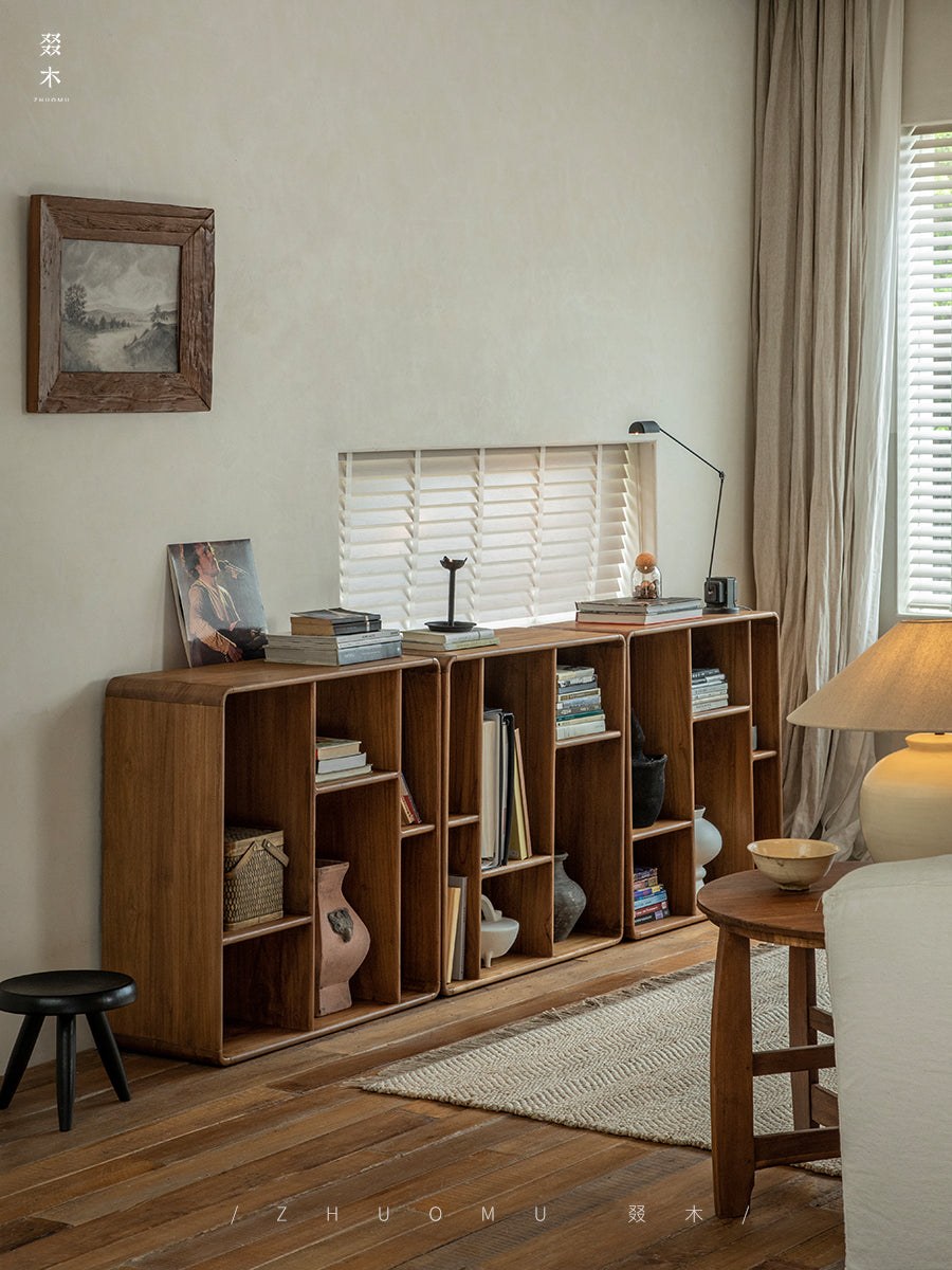 modular shelf, teak bookshelf, stackable furniture, solid wood modular system, teak storage cabinet, mid century shelf, teak modular furniture, handcrafted furniture, minimalist bookshelf, piexlculpt studio