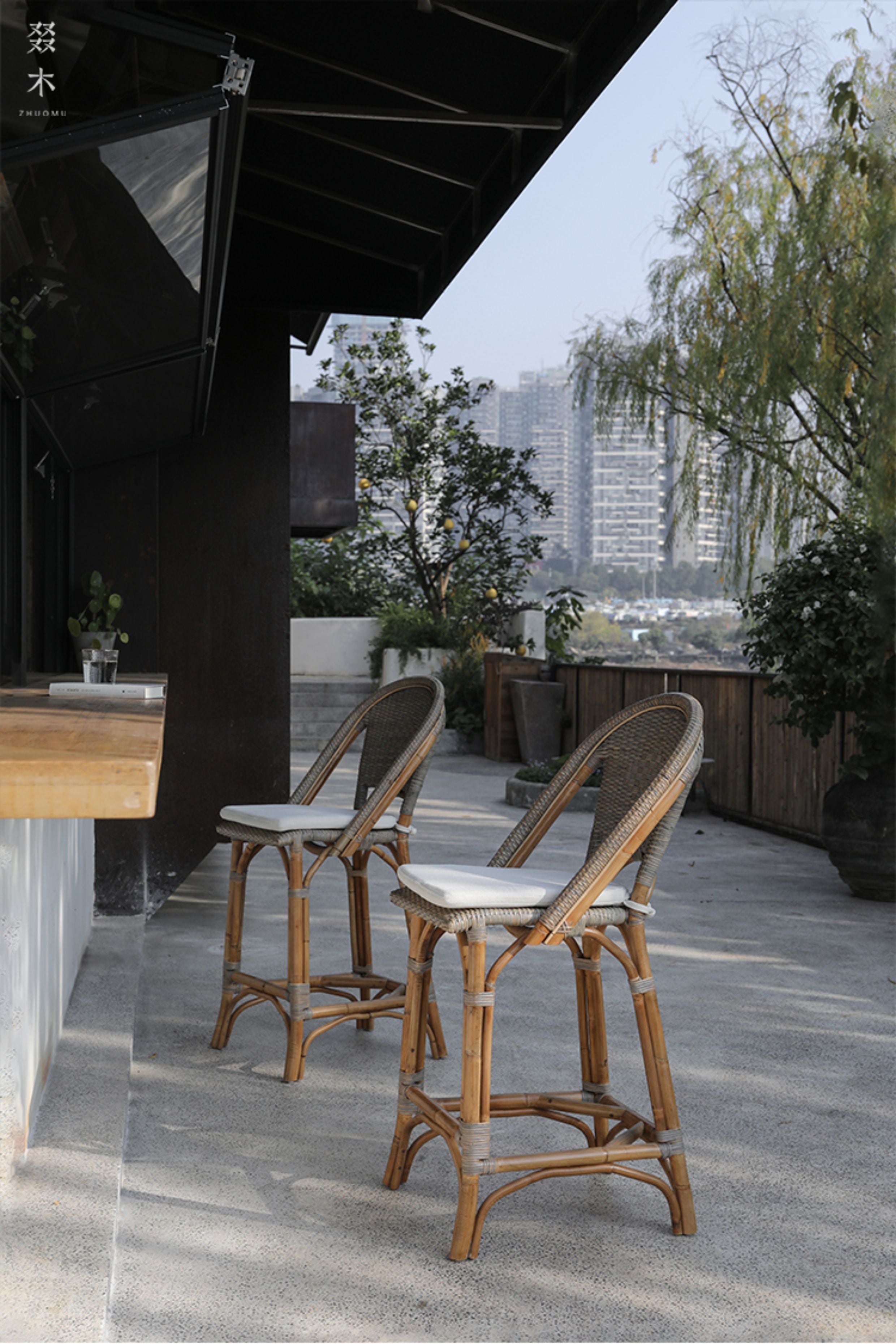 rattan bar chair, rattan high stool, rattan counter chair, natural rattan bar stool, handwoven rattan furniture, tropical bar chair, rattan island stool, bohemian bar stool, wicker high chair