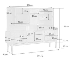 mid century teak sideboard, tambour door cabinet, solid wood credenza, handcrafted teak furniture, mcm buffet, designer teak cabinet, vintage teak sideboard, roll door wood cabinet, handmade solid wood furniture