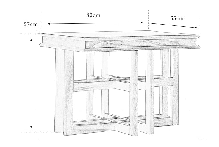 rin square table, solid teak table, wabi sabi furniture, japanese minimalist furniture, handcrafted wood accent table, piexlculpt studio, zen furniture, solid wood tea table, architectural side table, teak display table