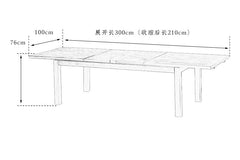 toki dining table, extendable wood table, solid teak furniture, japanese minimalist dining table, handcrafted extendable table, wabi sabi furniture, piexlculpt studio, teak long table, zen furniture, extendable conference table