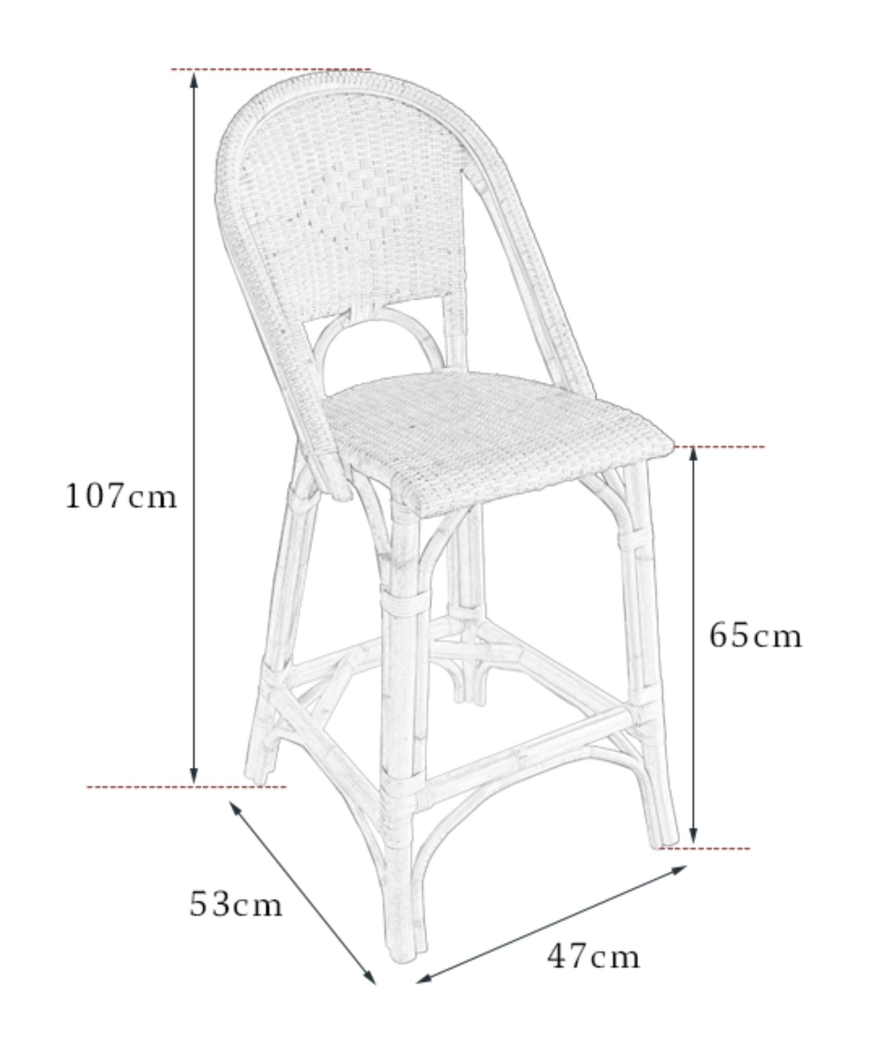 rattan bar chair, rattan high stool, rattan counter chair, natural rattan bar stool, handwoven rattan furniture, tropical bar chair, rattan island stool, bohemian bar stool, wicker high chair