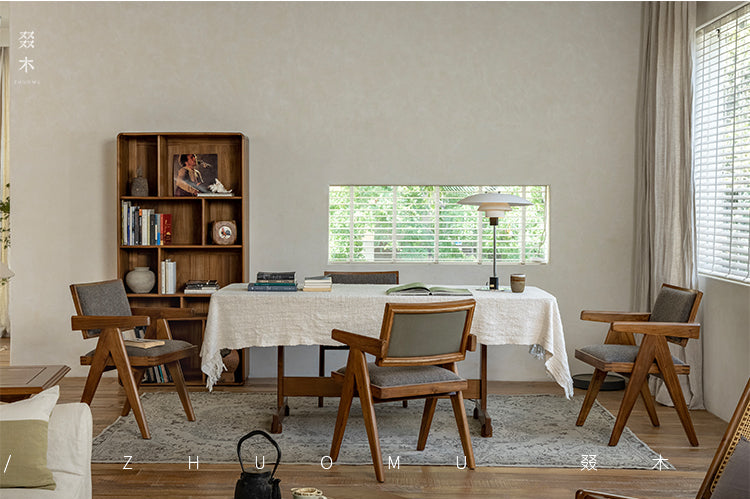 Chandigarh chair, rattan wood furniture, modernist wooden furniture, handwoven armchair, solid wood dining chair, minimalist home decor, mid-century design