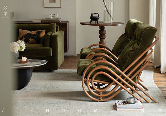 rattan lounge chair, rattan recliner, handwoven rattan chair, vintage rattan furniture, bamboo lounge chair, natural rattan seat, handmade rattan relax chair, boho rattan chair, southeast asian furniture, wabi-sabi decor