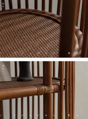 rattan furniture, handwoven rattan shelf, southeast asian furniture, wabi sabi rattan, cane bookshelf, tropical minimalist decor, handcrafted bamboo shelf, natural woven furniture, sustainable home decor, piexlculpt studio