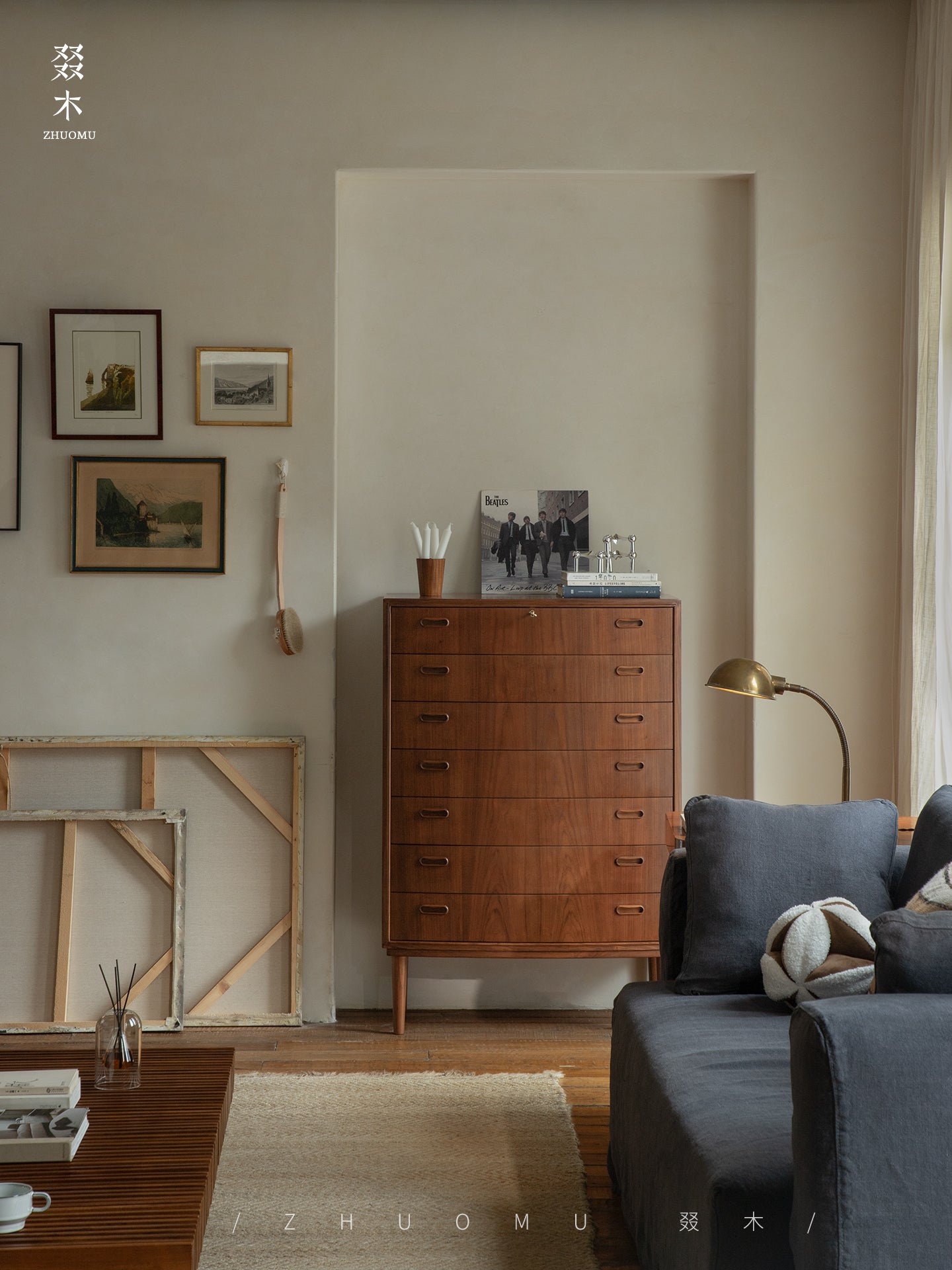 teak dresser, seven drawer chest, mid century furniture, solid teak cabinet, teak chest of drawers, danish modern storage, teak tall dresser, handcrafted wood furniture, piexl sculpt studio
