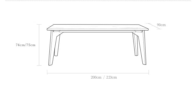 tomo dining table, solid wood dining table, japanese minimalist table, wabi sabi furniture, handcrafted wood table, zen furniture, piexlculpt studio, long oak table, rustic wooden dining table, modern japanese design