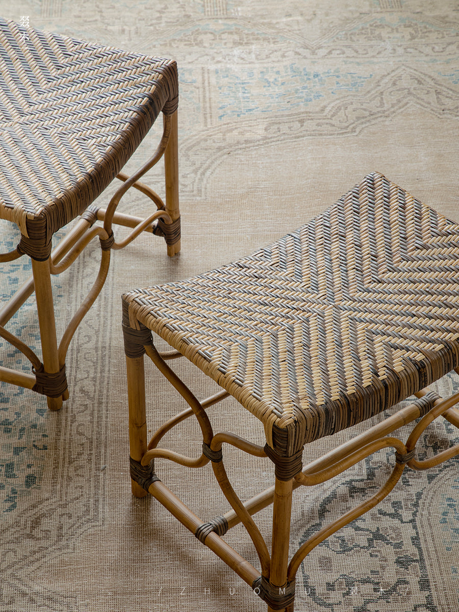 handcrafted rattan furniture, artisan bamboo chair, tropical rattan decor, natural rattan collection, handmade bamboo furniture, sustainable rattan furniture, Piexlculpt Studio, tropical home decor, custom rattan furniture, lifetime care furniture