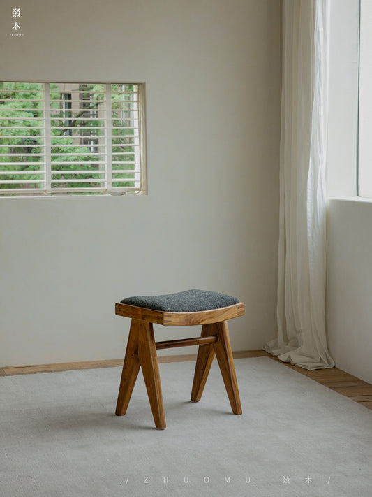 Chandigarh chair, rattan wood furniture, modernist wooden furniture, handwoven armchair, solid wood dining chair, minimalist home decor, mid-century design